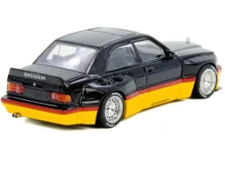 Pandem Rocket Bunny 190E Black with Red and Yellow Stripes