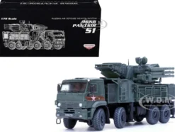 Pantsir S1 96K6 Self-Propelled Air Defense Weapon System
