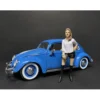 Partygoers Figurine VII for 1/24 Scale Models American Diorama 38327