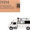 Peterbilt 536 Auto-Crane Titan85-Body HC14-Crane Work Truck with Miller EnPak White "Transport Series" 1/50 Diecast Model by Diecast Masters