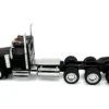 Peterbilt 589 3-Axel Day Cab Black 1/87 (HO) Plastic Model Car by HO Logistics