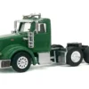 Peterbilt 367 Day Cab Green 1/87 (HO) Plastic Model Car by HO Logistics