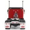 Peterbilt 589 Tridem-Axle Legendary Package Truck Tractor with 58" Sleeper Legendary Red "Transport Series" 1/32 Diecast Model by Diecast Masters