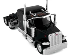 Peterbilt 589 Truck with 72 Inch Sleeper Black 1/87 (HO) Plastic Model Car by HO Logistics