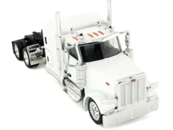 Peterbilt 589 Truck with 72 Inch Sleeper White 1/87 (HO) Plastic Model Car by HO Logistics