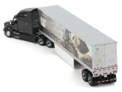 Peterbilt 579 UltraLoft Truck Tractor Black Metallic with