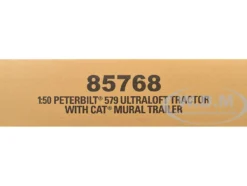 Peterbilt 579 UltraLoft Truck Tractor Black Metallic with