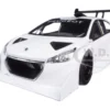 2013 Peugeot 208 T16 Pikes Peak Race Car Plain White Version 1/18 Model Car Autoart 81355