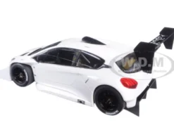2013 Peugeot 208 T16 Pikes Peak Race Car Plain White Version 1/18 Model Car Autoart 81355
