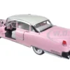 1955 Pink Cadillac Fleetwood Series 60 Special Elvis Presley 1/18 Diecast Model Car Greenlight 12950