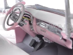 1955 Pink Cadillac Fleetwood Series 60 Special Elvis Presley 1/18 Diecast Model Car Greenlight 12950