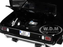 Plymouth Barracuda Black John Wick Chapter 4 2023 Movie 1/18 Diecast Model Car Highway 61 HWY-18045