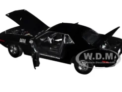 Plymouth Barracuda Black John Wick Chapter 4 2023 Movie 1/18 Diecast Model Car Highway 61 HWY-18045