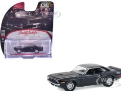 1970 Plymouth 'Cuda AAR Black with Gray Stripes 