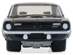 1970 Plymouth 'Cuda AAR Black with Gray Stripes 