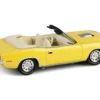 1970 Plymouth 'Cuda Convertible Yellow "Barrett-Jackson" Series 15 1/64 Diecast Model Car by Greenlight