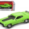 1971 Plymouth GTX 440 6 Pack Green 1/43 Diecast Model Car Road Signature 94218