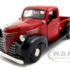 1941 Plymouth Pickup Red 1/24 Diecast Model Car Motormax 73278