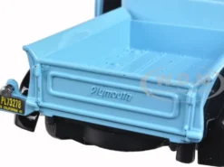 1941 Plymouth Pickup Truck Blue Camper Shell 1/24 Diecast Model Car Motormax 75330 73278
