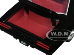 1970 Plymouth Road Runner 440 Black with Red Interior Bigtime Muscle Series 1/24 Diecast Model Car Jada 99581