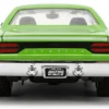 1970 Plymouth Road Runner #938 Green and Gray Metallic "Bigtime Muscle" Series 1/24 Diecast Model Car by Jada