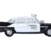 1959 Plymouth Savoy Black and White Oklahoma Highway Patrol 1/87 (HO) Scale Diecast Model Car Oxford Diecast 87PS59001