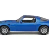 1978 Pontiac Firebird Trans Am Blue Metallic with Hood Graphics "Special Edition" Series 1/18 Diecast Model Car by Maisto