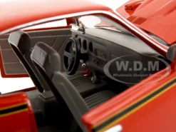 1969 Pontiac GTO Judge Orange 1/24 Diecast Model Car Motormax 73242