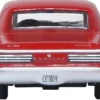 1966 Pontiac GTO Montero Red 1/87 (HO) Scale Diecast Model Car Oxford Diecast 87PG66002
