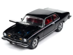 1974 Pontiac GTO Starlight Black with Red Interior