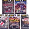 Pop Culture 2025 5 piece Set J "Premium Series" Diecast Model Cars by Hot Wheels