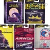 Pop Culture 2025 5 piece Set M "Premium Series" Diecast Model Cars by Hot Wheels