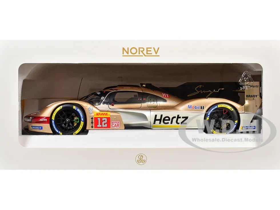 Porsche 963 #12 Callum Ilott - Will Stevens "Hertz Team Jota" Winner "6 Hours of Spa-Francorchamps" (2024) 1/18 Diecast Model Car by Norev