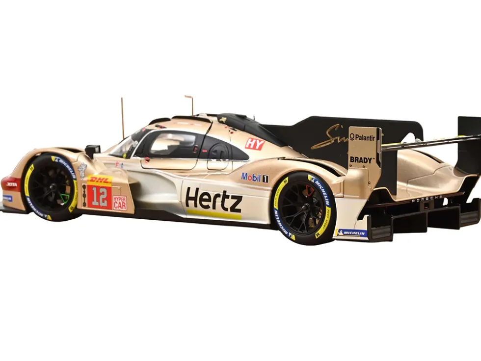 Porsche 963 #12 Callum Ilott - Will Stevens "Hertz Team Jota" Winner "6 Hours of Spa-Francorchamps" (2024) 1/18 Diecast Model Car by Norev