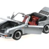 1983 Porsche 911 Carrera Cabriolet 3.2 Gray Metallic 1/18 Diecast Model Car by Minichamps