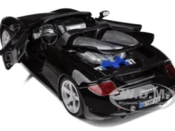 Porsche Carrera GT Black 1/24 Diecast Car Model Motormax 73305