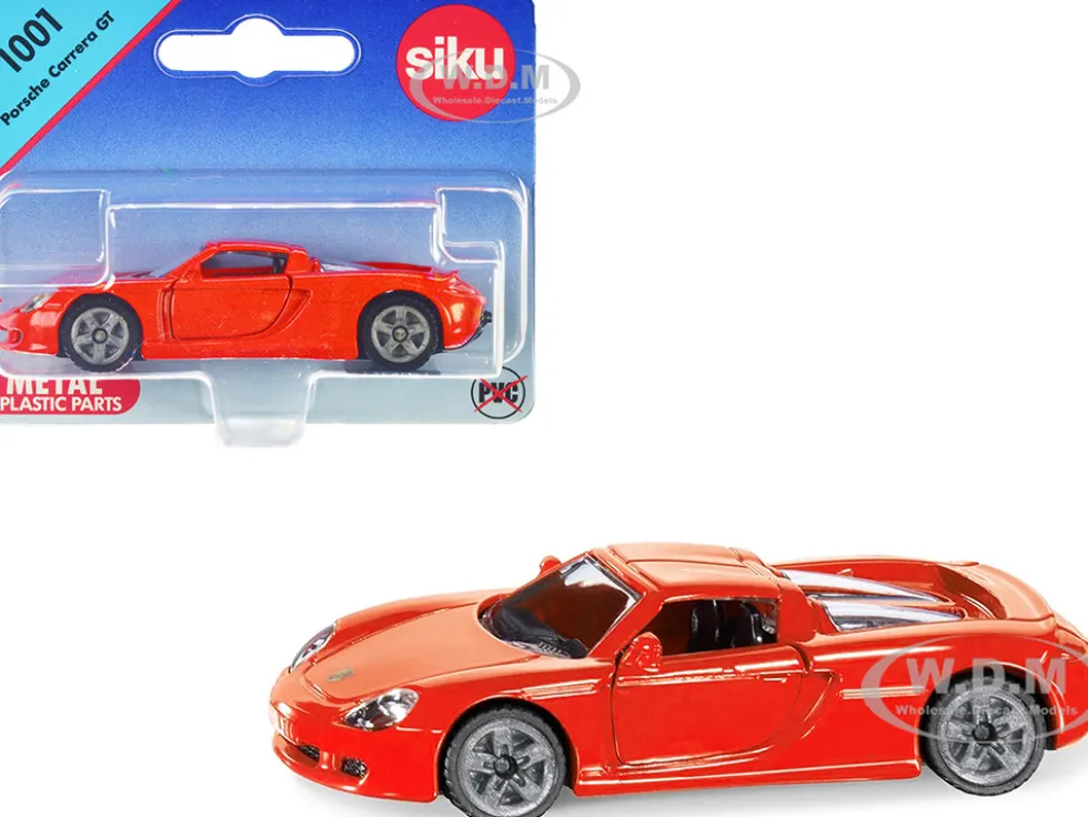 Porsche Carrera GT Red Diecast Model Car Siku SK1001