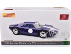 Porsche 904 Carrera GTS Dark Blue with White Stripe
