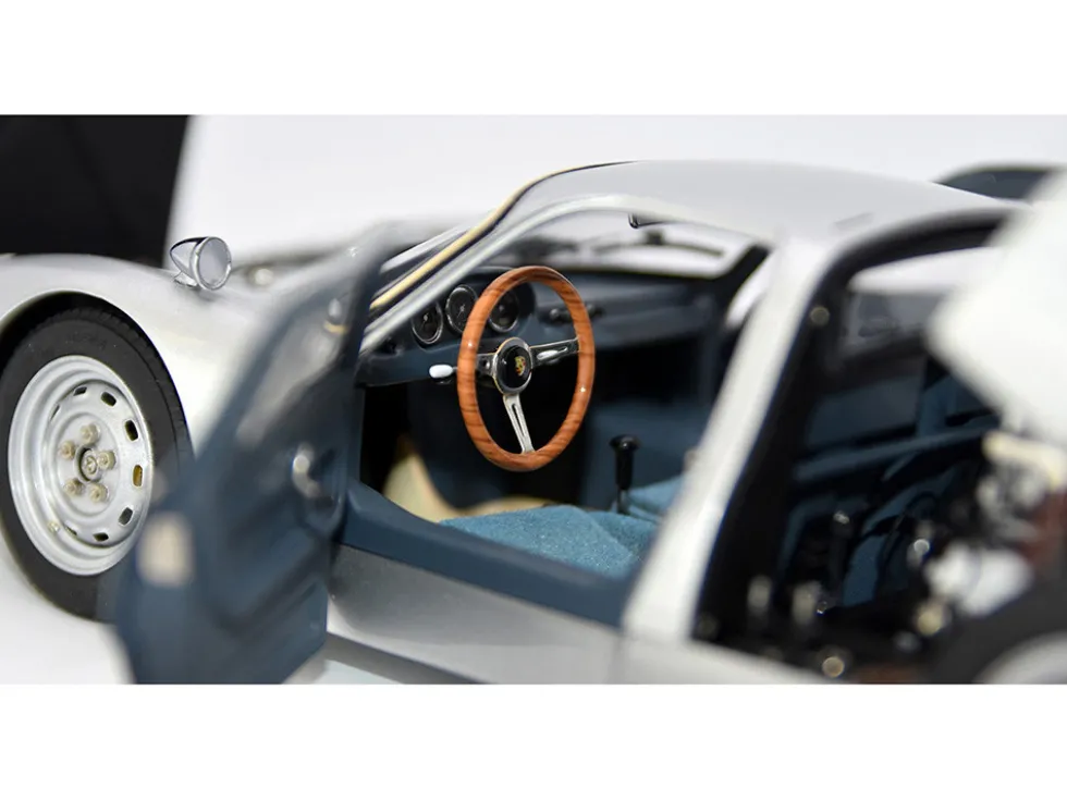 Porsche 904 Carrera GTS #150 Eugen Bohringer - Rolf Wutherich 2nd Place "Rallye Monte Carlo" (1965) Limited Edition to 1500 pieces Worldwide 1/18 Diecast Model Car by CMC
