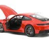 2024 Porsche 911 Carrera 4 GTS Guards Red 1/18 Diecast Model Car by Norev