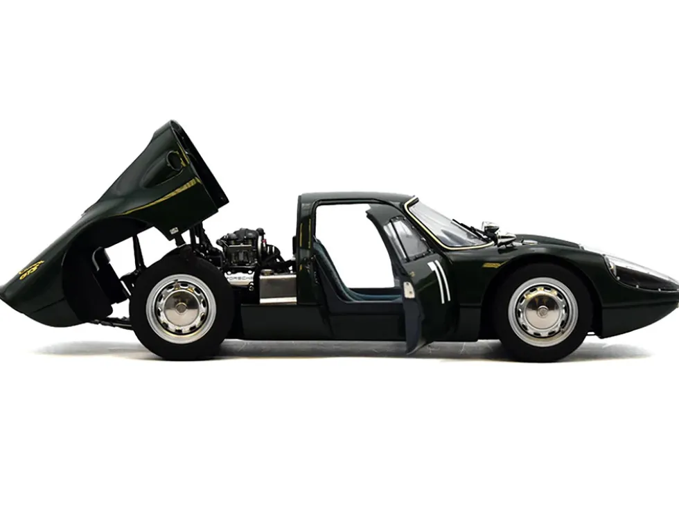 Porsche 904 Carrera GTS #71 Irish Green "Goodwood Revival TT Race" (2018) Limited Edition to 1500 pieces Worldwide 1/18 Diecast Model Car by CMC
