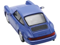 1992 Porsche 911 Carrera RS 3.6 Blue 1/64 Model Car by Spark