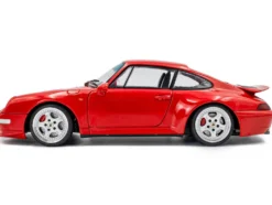 1997 Porsche 911 (993) Carrera RS Guards Red 1/18 Diecast Model Car by Solido