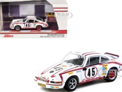 Porsche 911 Carrera RSR 2.8 #45 Erwin Kremer - Paul Keller - Clemens Schickentanz "Kremer Racing Team" GTS 3.0 Class Winner "24 Hours of Le Mans" (1973) "Collab64" Series 1/64 Diecast Model Car by Schuco & Tarmac Works