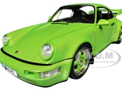 1990 Porsche 911 (964) Carrera RS "Streetfighter" Green Metallic 1/18 Diecast Model Car by Solido