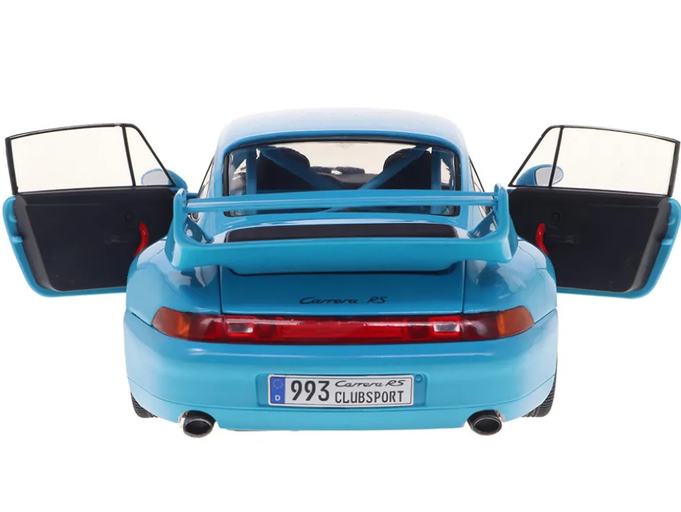 1997 Porsche 911 (993) Clubsport Riviera Blue 1/18 Diecast Model Car by Solido