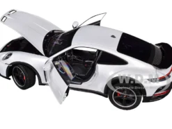 2023 Porsche 911 Dakar Ice Gray Metallic 1/18 Diecast Model Car by Norev