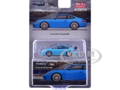 Porsche 911 GT3 (996) Light Blue "Global64" Series 1/64 Diecast Model by Tarmac Works