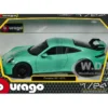 Porsche 911 GT3 Light Green 1/24 Diecast Model Car Bburago 21104grn