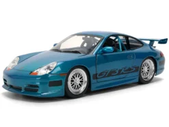 Porsche 911 GT3 RS (996) Blue Color Brush Finish 